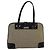 Bolsa Tote GUCCI em lona couro cinza preto prata 002 1122 Auth bs23009 Marrom - vista 13