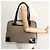 Bolsa Tote GUCCI em lona couro cinza preto prata 002 1122 Auth bs23009 Marrom - vista 21