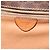 Céline Borsa a spalla in tela Macadam CELINE in pelle PVC marrone oro Auth KD054 D'oro - vista 12