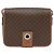 Céline Borsa a spalla in tela Macadam CELINE in pelle PVC marrone oro Auth KD054 D'oro - vista 13