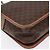 Céline Borsa a spalla in tela Macadam CELINE in pelle PVC marrone oro Auth KD054 D'oro - vista 16
