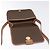 Céline Borsa a spalla in tela Macadam CELINE in pelle PVC marrone oro Auth KD054 D'oro - vista 18
