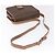 Céline Borsa a spalla in tela Macadam CELINE in pelle PVC marrone oro Auth KD054 D'oro - vista 7
