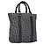 Borsa a mano in tela Trotter Christian Dior blu navy oro Auth bs22777 D'oro