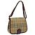 Autre Marque Borsa a spalla Burberrys PVC beige marrone oro Auth BD212 D'oro
