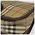 Autre Marque Borsa a spalla Burberrys PVC beige marrone oro Auth BD212 D'oro - vista 9