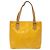 LOUIS VUITTON Monogram Vernis Bolsa de Mão Houston Amarelo M91121 LV Auth EC113 - vista 2