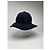 Issey Miyake Cappello in lana Vintage Pleats Please Marino Blu navy - vista 12