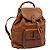 Zaino in pelle Gucci Bamboo marrone oro 003 2058 0030 Auth ep7524 D'oro