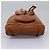 Zaino in pelle Gucci Bamboo marrone oro 003 2058 0030 Auth ep7524 D'oro - vista 5