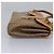 Gucci Borsa a Spalla Micro GG Supreme PVC Beige Oro 001 115 1199 Auth ep7488 D'oro - vista 4