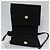 Borsa a mano Vala in suede 2 in 1 nera e oro Auth BA373 di Salvatore Ferragamo Nero D'oro - vista 19