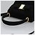 Borsa a mano Vala in suede 2 in 1 nera e oro Auth BA373 di Salvatore Ferragamo Nero D'oro - vista 6