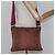 PRADA Borsa a Spalla in Nylon Rosso Vino Auth ar13308 Bordò - vista 22