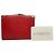 Vintage  Givenchy GV3 leather wallet Red