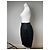 Gonna vintage Yves Saint Laurent M nera Nero - vista 2