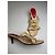 Céline Vintage Celine Paris Triomphe Leder Pumps beige 37