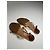 Céline Vintage Celine Paris Triomphe Leder Pumps beige 37 - Ansicht 5