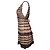 Abito zig zag Missoni in beige e nero - vista 4