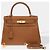 Hermès Sac HERMES Kelly 28 en Cuir Doré - 102575