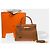 Hermès Sac HERMES Kelly 28 en Cuir Doré - 102575 - vue 2