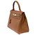 Hermès Sac HERMES Kelly 28 en Cuir Doré - 102575 - vue 5