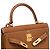 Hermès Sac HERMES Kelly 28 en Cuir Doré - 102575 - vue 7