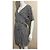 Diane Von Furstenberg DvF Shannon silk wrap dress in black and white - view 8