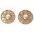 Autre Marque Orecchini con clip - Ottime condizioni - AGATHA PARIS Bianco D'oro Crudo Bianco sporco Gold hardware