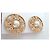 Autre Marque Orecchini con clip - Ottime condizioni - AGATHA PARIS Bianco D'oro Crudo Bianco sporco Gold hardware - vista 7