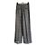 Dolce & Gabbana Calça extra longa com pregas e perna larga Preto Branco