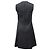 Vestido mini A-line de algodón negro con aplique de mariposa RED Valentino - vista 3