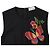 Vestido mini A-line de algodón negro con aplique de mariposa RED Valentino - vista 5