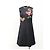Vestido mini A-line de algodón negro con aplique de mariposa RED Valentino - vista 6