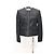 Schwarzer Polyester-Einreiher-Blazer mit Spitzen-Details von Jason Wu - Ansicht 6