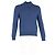 Polo Ralph Lauren Pullover mit Stehkragen und langen Ärmeln aus blauer Baumwolle - Ansicht 4