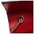 Cartera Gucci Padlock en cadena Guccissima roja - vista 11