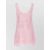 Self portrait PINKER BLUMENSPITZE MINI-KLEID - Ansicht 3