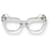 Fendi Fendigraphy Cat Eye Eyeglasses Gold Acetate FE500651 Golden  - view 1