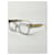 Fendi Fendigraphy Cat Eye Eyeglasses Gold Acetate FE500651 Golden  - view 6
