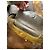 Claris Virot Charly Python Handtasche Khaki Gelb - Ansicht 4