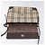 Burberry Nova Check Schultertasche aus Canvas Beige Silber Authentisch BD069 - Ansicht 10