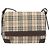 Burberry Nova Check Schultertasche aus Canvas Beige Silber Authentisch BD069 - Ansicht 13