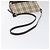 Burberry Nova Check Schultertasche aus Canvas Beige Silber Authentisch BD069 - Ansicht 7