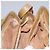 Borsa a Spalla GG Canvas Gucci Beige Oro Auth ac3606 D'oro - vista 23
