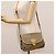 Borsa a Spalla GG Canvas Gucci Beige Oro Auth ac3606 D'oro - vista 25