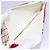Borsa a spalla con catena CHANEL in tela rossa oro CC Auth 114940 Rosso D'oro - vista 29