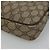 Sac à épaule GUCCI GG Supreme PVC Beige Marron or 97 02 068 Auth ep7562 Doré - vue 16