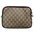 Sac à épaule GUCCI GG Supreme PVC Beige Marron or 97 02 068 Auth ep7562 Doré - vue 2