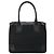 Borsa Tote in Canvas GG GUCCI Outlet Nero Oro 000 0855 00 2113 Auth am7878 - vista 13